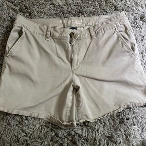 AE super stretch khaki shorts